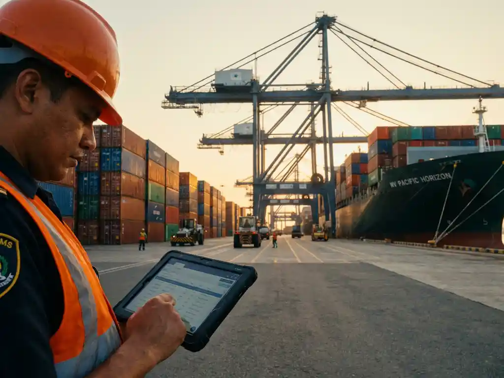 How do port management systems integrate with customs and trade systems ...