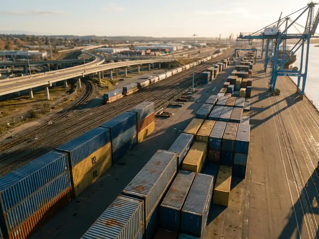 How does container terminal planning integrate with hinterland ...